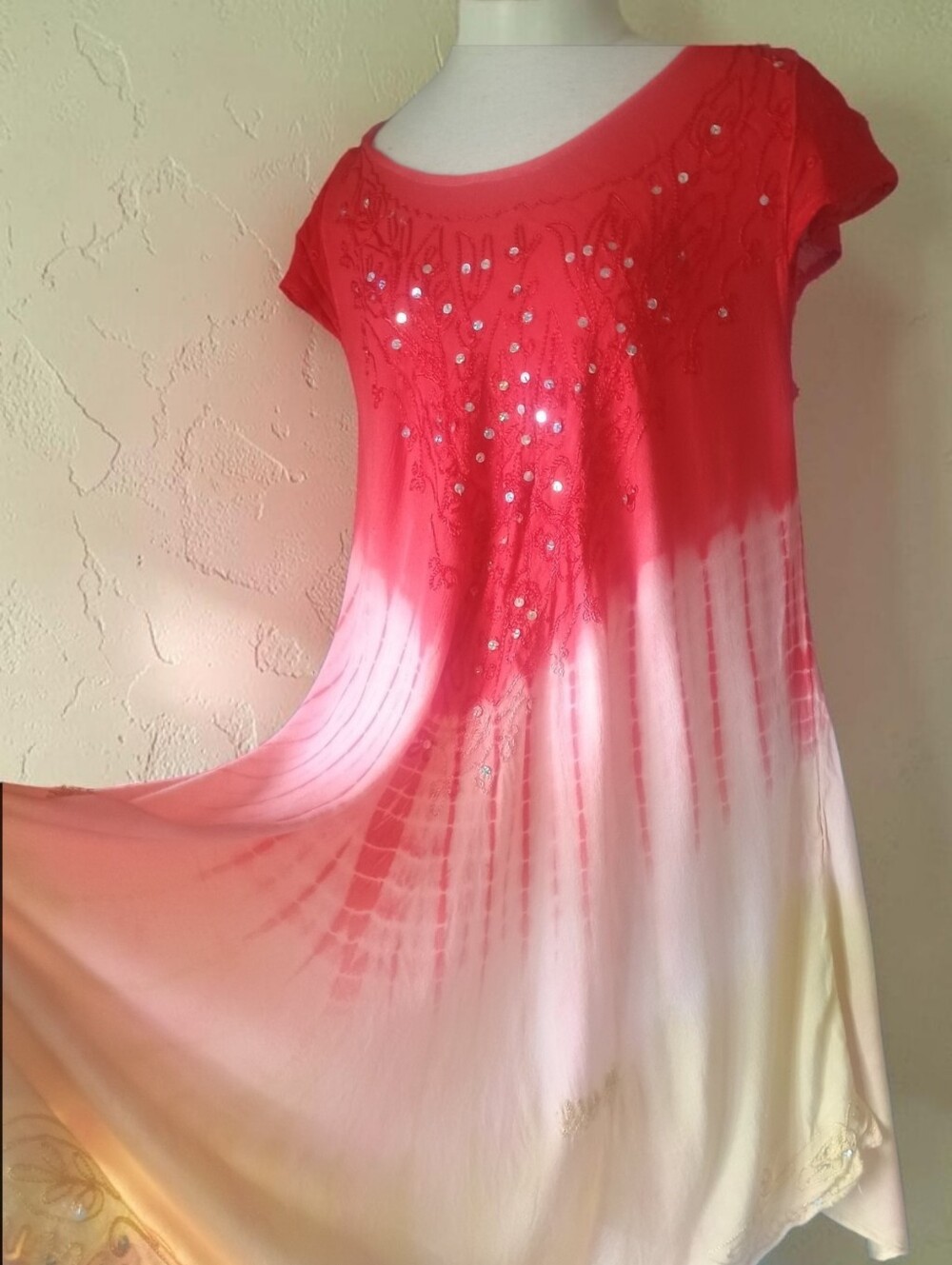 Fairy festival Midi Tie Dye Dress